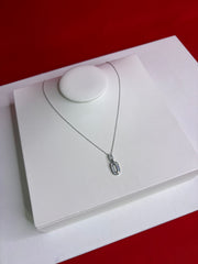 Pure Silver Pendant Necklace (WN179)