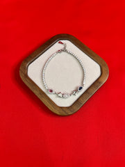 Fancy Pure Italian Silver Bracelet