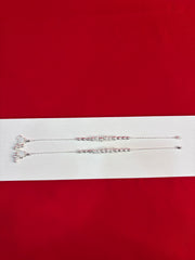 Pure Silver Kids Anklets (8.5 Inch) (KA145)