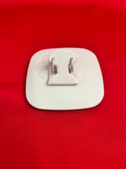 Pure Silver Hoops Earrings (HE21)