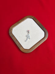 Pure Silver Letter ‘A’ Pendant (SP81)