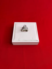 Pure Silver Women’s Cocktail Ring (Size 7) WR262