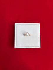 Pure Silver Pearl Ring Size 7 (PR15)