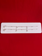 Pure Silver Anklets (9inch) (KA90)