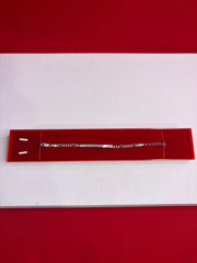 Pure Silver Rakhi Name Engraving Bracelet (KNB2)