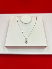 Midnight Radiance Pendant Necklace