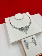 Blue Orchid Charm Set