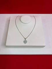 Pure Silver Pendant Necklace (WN102)