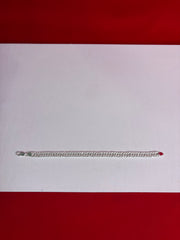 Men Pure Silver Bracelet (MB107)