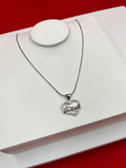 Love Heart Pendant Necklace