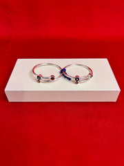 Pure Silver Kids Kangan 1.5