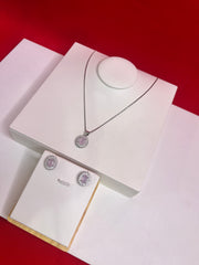 Pure Silver Pendant Set (WN95)
