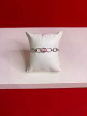 Women’s Pure Silver Bangle Bracelet (SB121)
