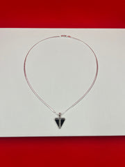 Black Vibe Silver Pendant