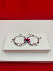 Pure Silver Baby Kangan 1.5 inch