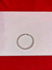 Men Pure Silver Bracelet Mb37
