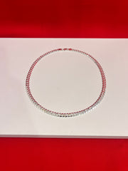 Cuban Pure Silver Chain 20” Sc75