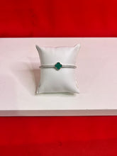Fancy Clover Leaf Pure Silver Bangle Bracelet 2.4 (SB83)