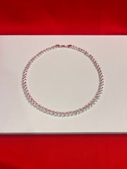 Lotus Pure Silver Chain 20” (Sc118)