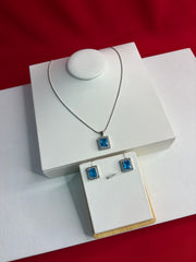 Pure Silver Pendant Set (WN238)