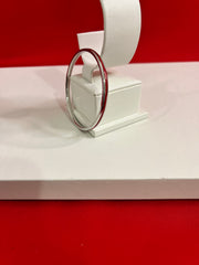 Pure Silver Red meena Bangle 2.6 (SB31)