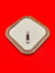 Urban Stripe Silver Pendant