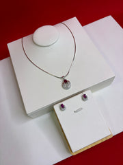 Pure Silver Pendant Set (WN140)