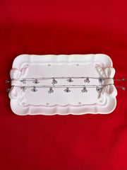 Pure Italian Silver Anklets (WA92)
