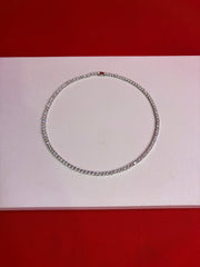 Tennis Pure Silver Chain 20” (SC165)
