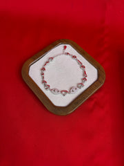 Fancy Pure Silver Bracelet (WB72)