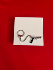 Pure Silver Car Key Chain