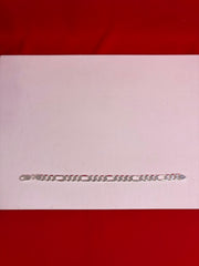 Men’s Pure Silver Figaro Bracelet (MB129)