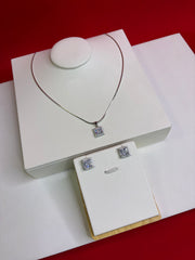 Pure Silver Pendant Set (WN144)