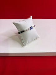 Evileye Pure Silver Bracelet (7.5”) (WB122)