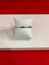 Fancy Pure Italian Silver Bangle 2.5