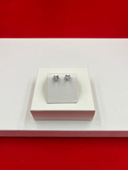 Pure Silver Heart-Shape Studs