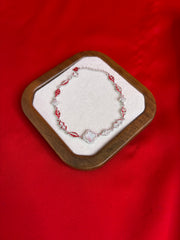 Fancy Pure Silver Bracelet (WB102)