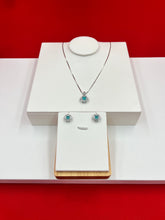 Turquoise Glow Pendant Set