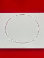 Cuban Pure Silver Chain 24” Sc44