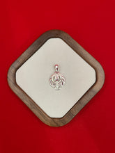 Pure Silver Khanda Pendant