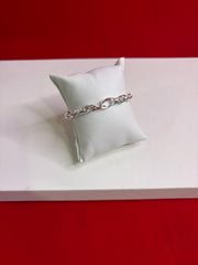Men Pure Silver Bracelet (MB119)