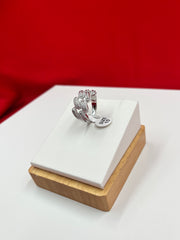 Silver Iced Band size 10(MR152)