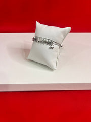Fancy Pure Italian Silver Bracelet