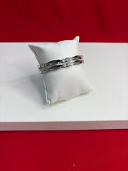 Pure Silver Bangle Pair 2.3 (SB138)
