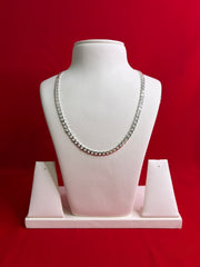 Cuban Pure Silver Chain 20” (Sc163)