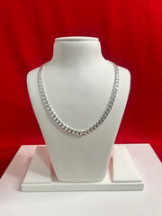 Cuban Pure Silver Chain 20” Sc53