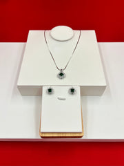 Emerald Square Glow Pendant Set