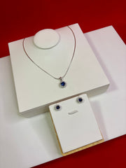 Pure Silver Pendant Set (WN159)