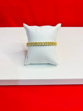 Men Silver Icedout Bracelet (8.0 inch) (IB17)