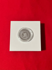 PURE SILVER 10 GRAMS OM & LAXMI GANESH JI COIN